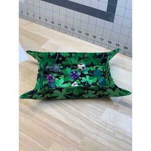 Snap-Up Dice Tray – Foldable Fabric Tray for TTRPGs - Lucky